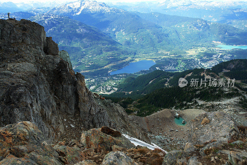 山顶上的惠斯勒村