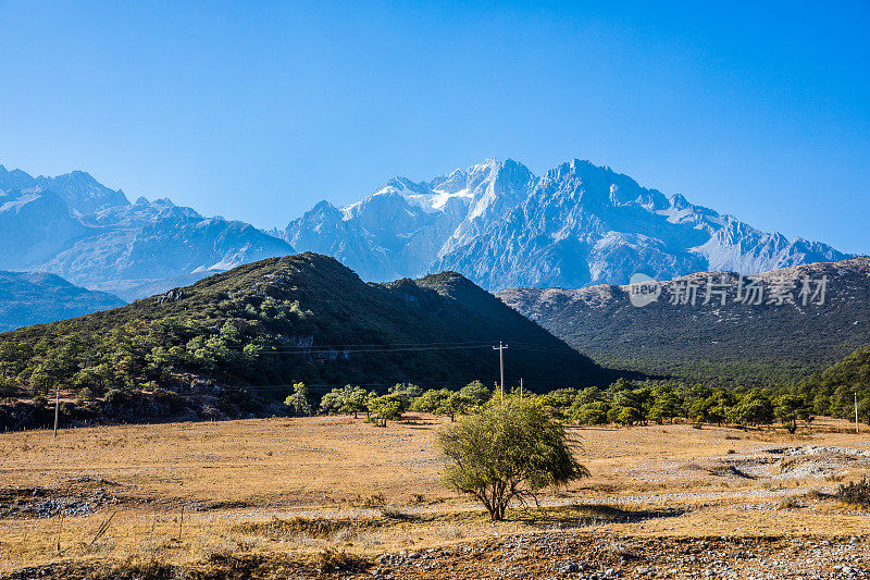 玉龙雪山，丽江，云南，中国