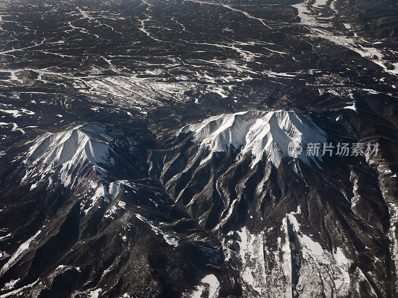 派克峰鸟瞰图