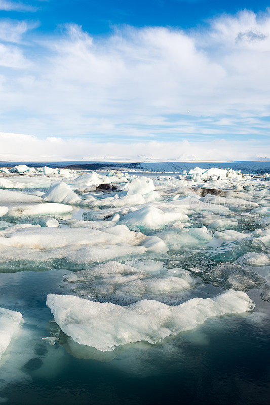 Jokulsarlon冰礁，南冰岛，欧洲