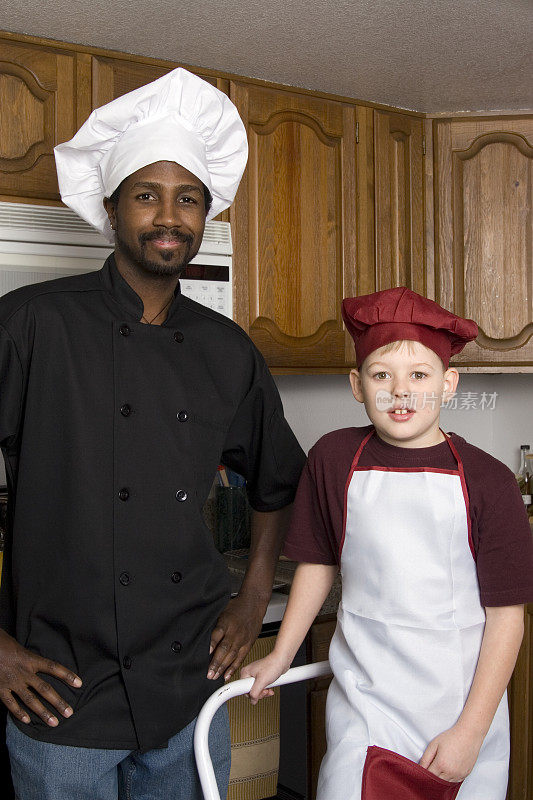 年轻厨师与导师