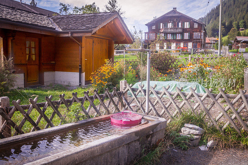 瑞士村水槽