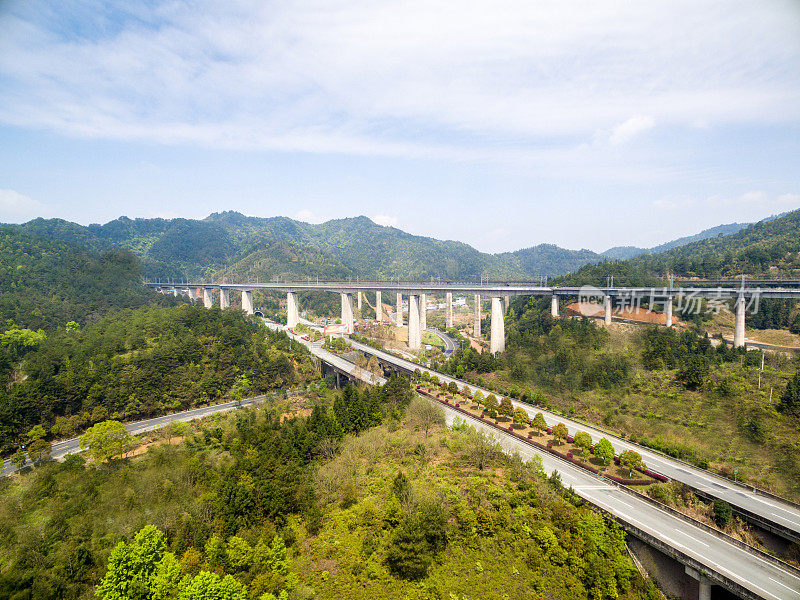 高架桥和高速公路