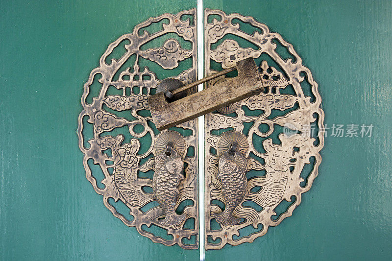 中国古代的门环和锁