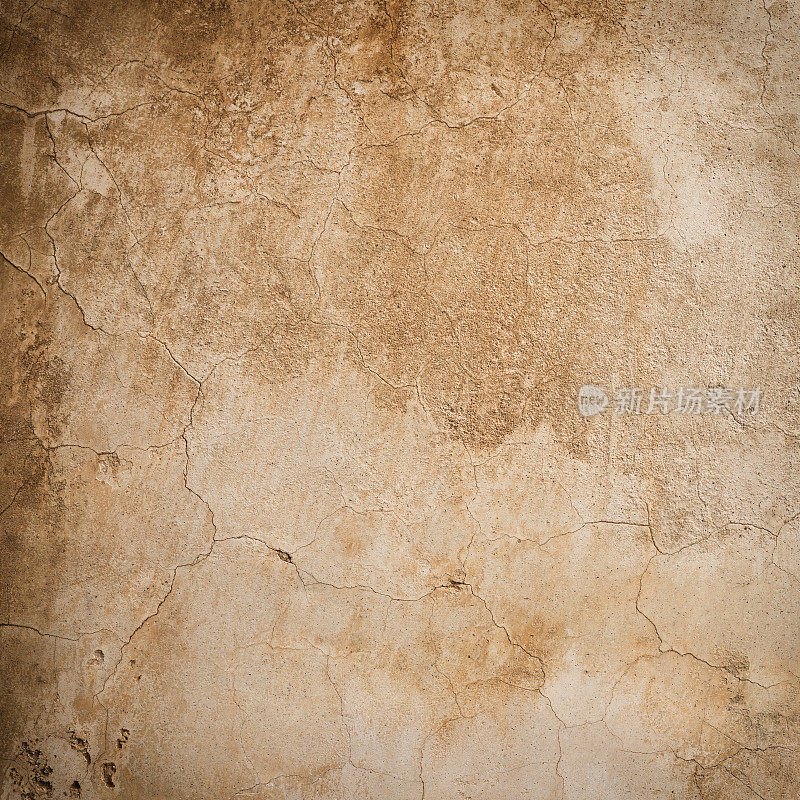 棕色罗马墙纹理背景，意大利罗马
