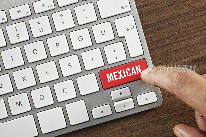 “墨西哥”按钮