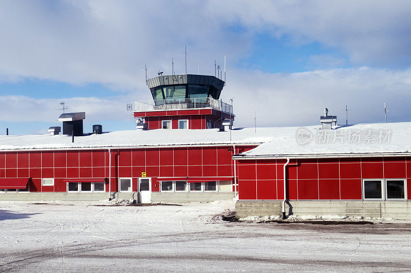 瑞典拉普兰的基律纳机场