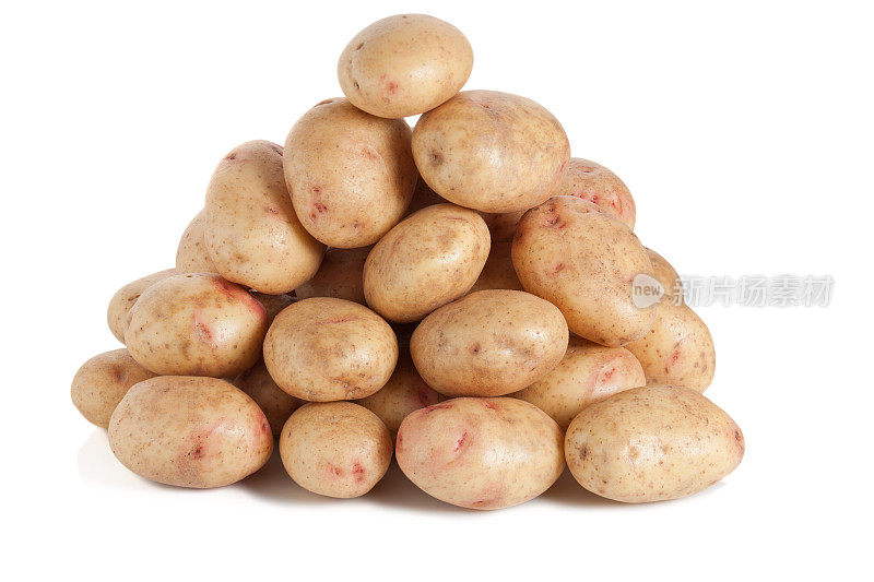 一堆优质爱尔兰土豆
