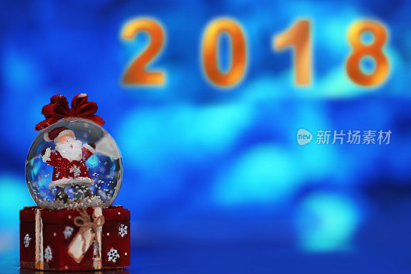 2018年新年圣诞装饰-金蓝红联欢晚会