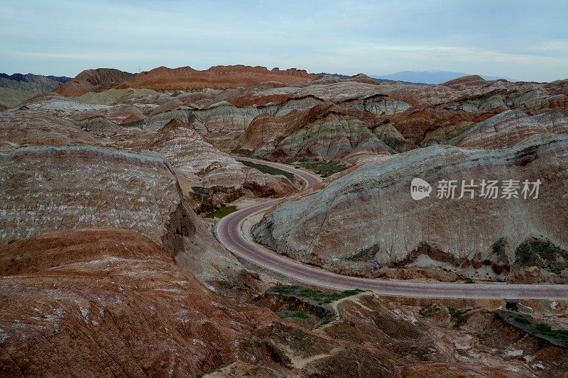 中国甘肃张掖丹霞地貌地质公园