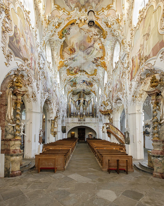 罗滕巴克，玛丽出生的教区教堂(德国巴伐利亚浪漫之路)