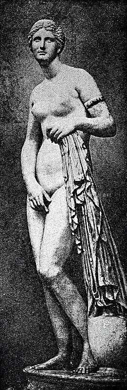古希腊神话中阿佛洛狄忒的雕像