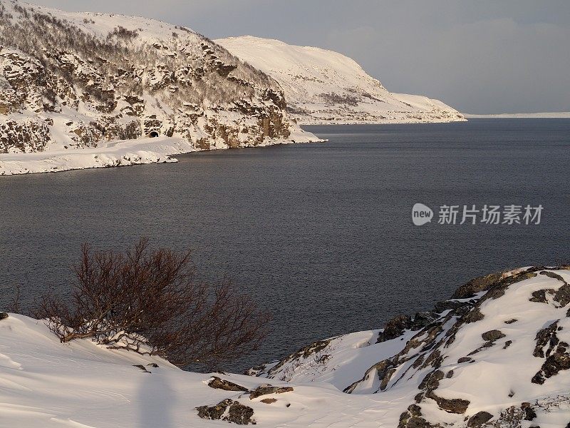 冬天峡湾