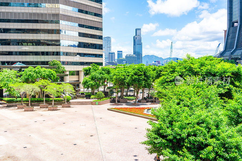 香港市中心的办公园区