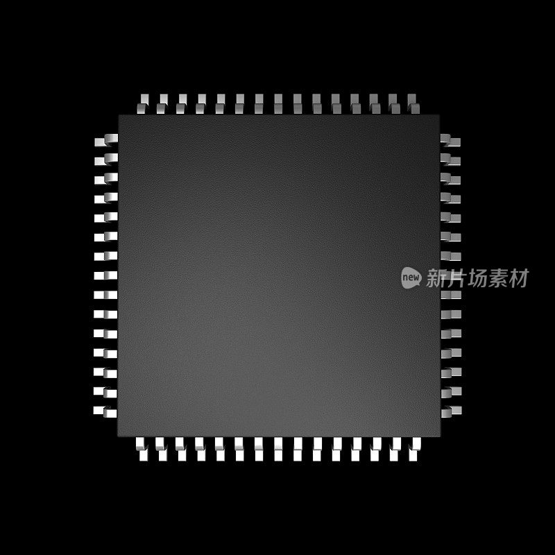CPU或计算机电路板的概念