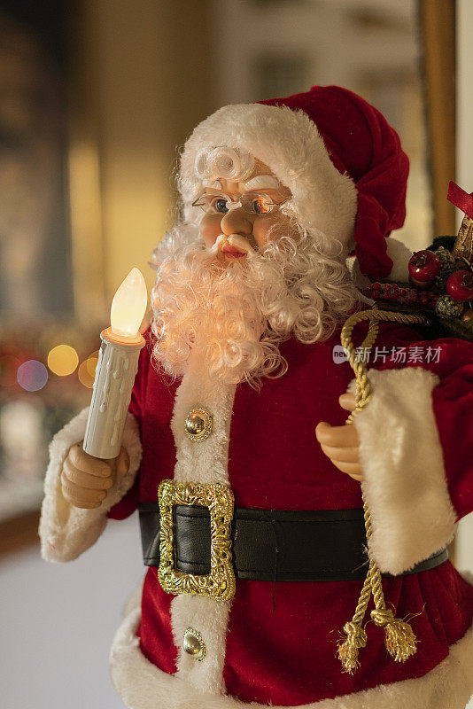 圣诞节装饰的一个房子的客厅