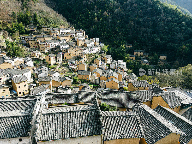 中国安徽省的古村落(燕蝉村)