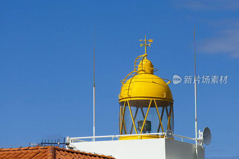 视频岬角区，古灯塔