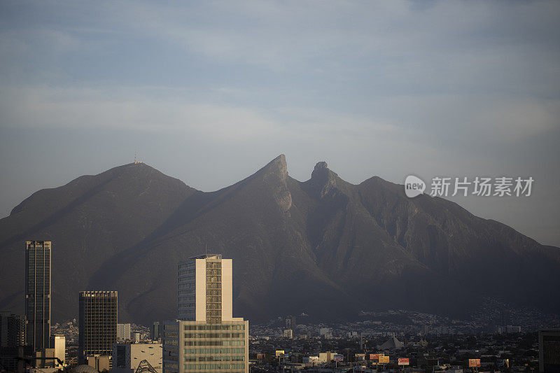 墨西哥蒙特雷市的景色