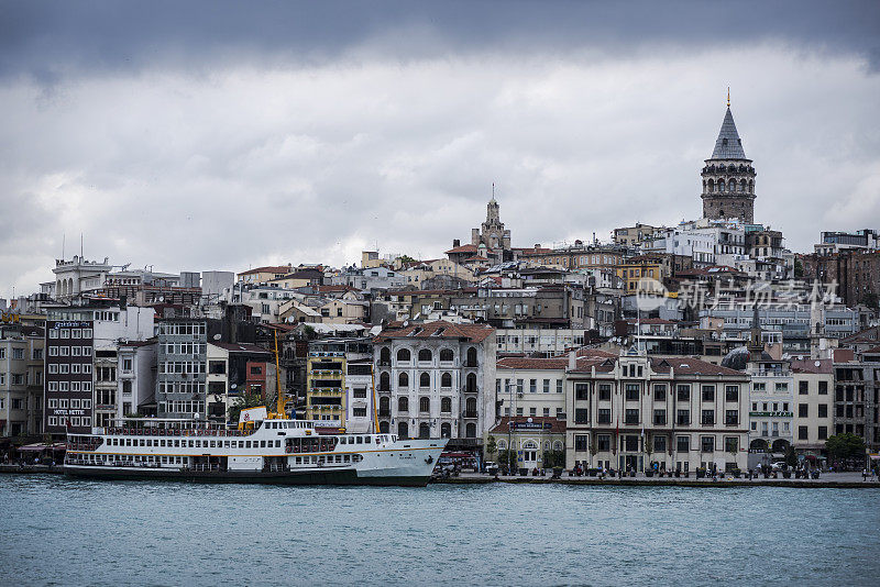 Karaköy附近Beyoğlu，土耳其伊斯坦布尔