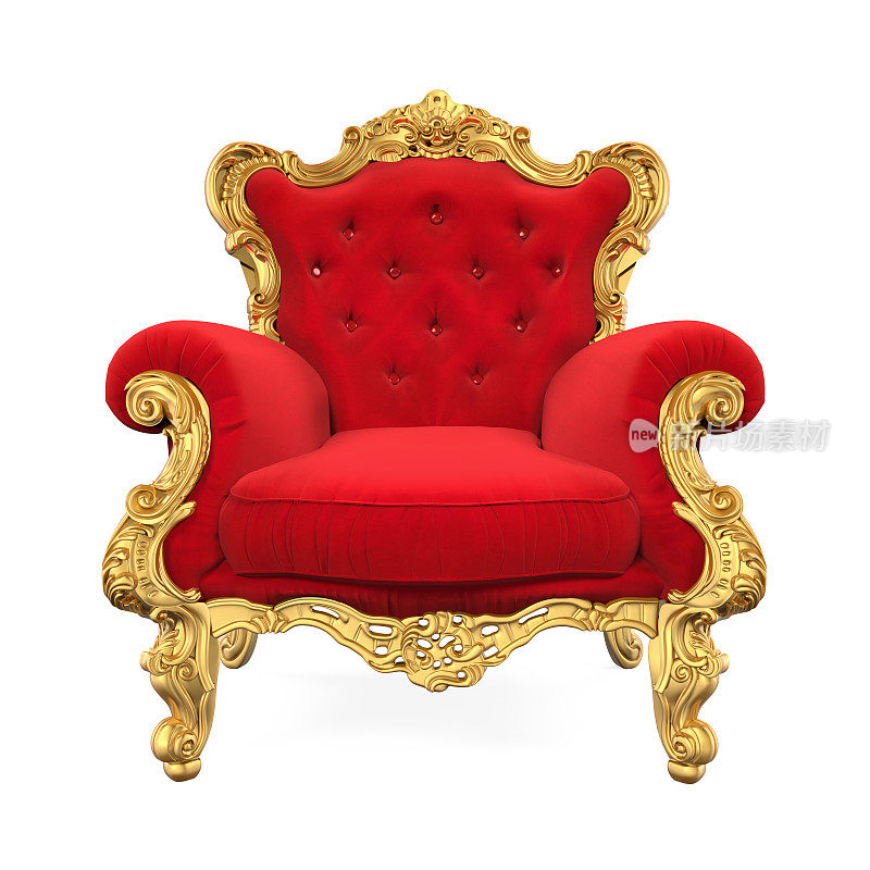 国王宝座的椅子