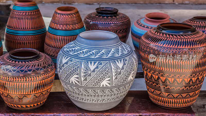 陶罐，圣塔菲，新墨西哥州