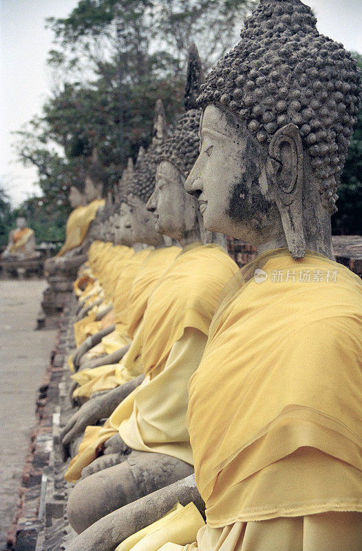 泰国的佛教雕像