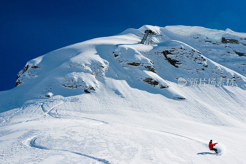 山滑雪场