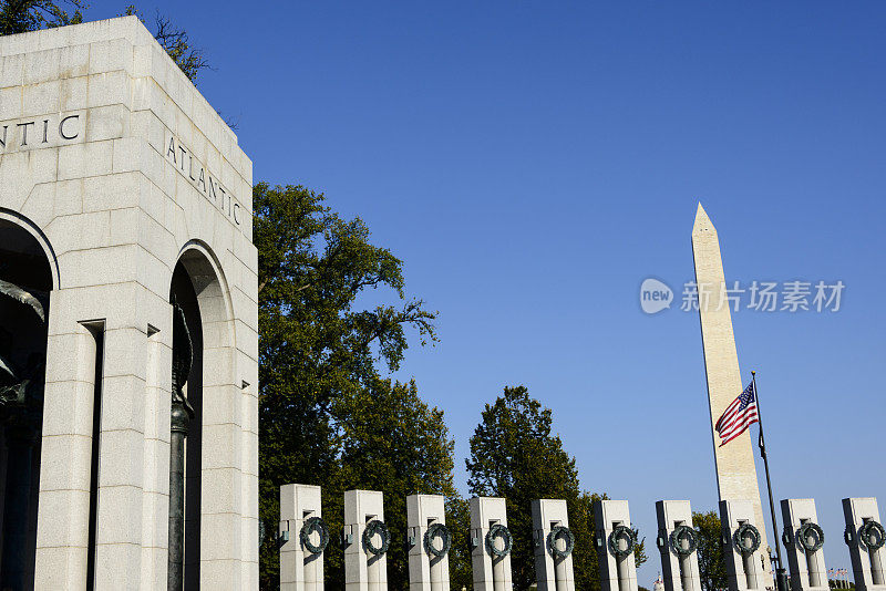 华盛顿特区的二战纪念碑