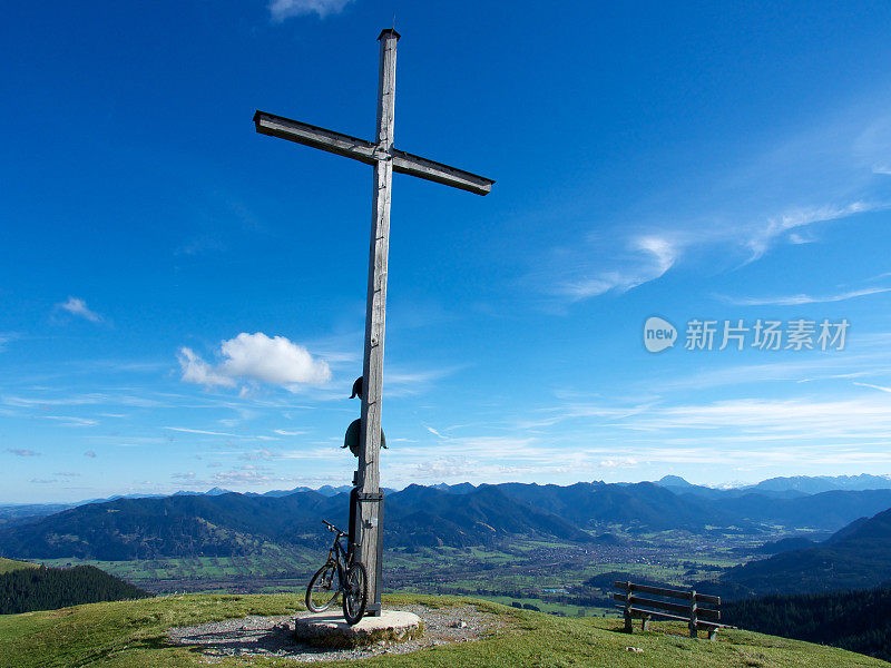 从山上看