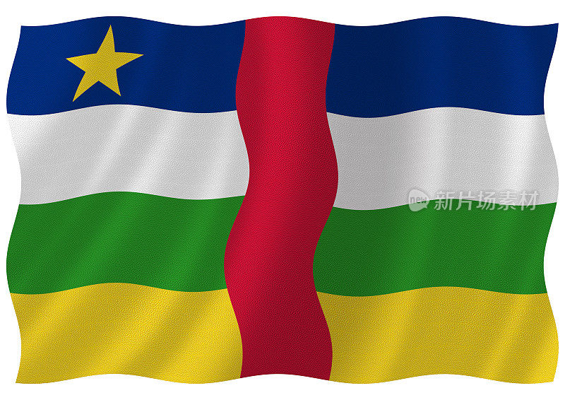中非共和国旗