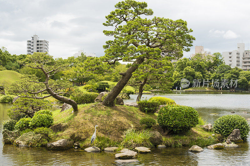 日本熊本绥曾寺花园