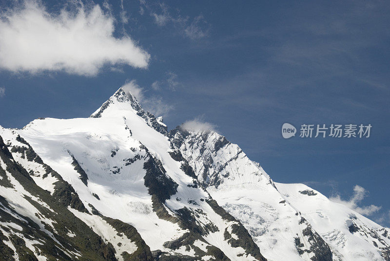 总值Glockner山