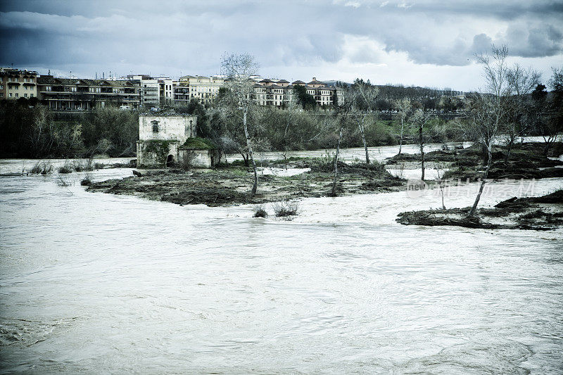 科尔多瓦的瓜达基维尔河。西班牙
