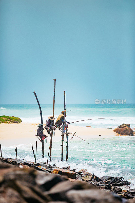 斯里兰卡的渔民