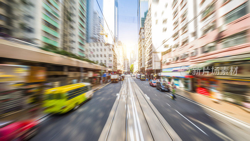 香港的街道