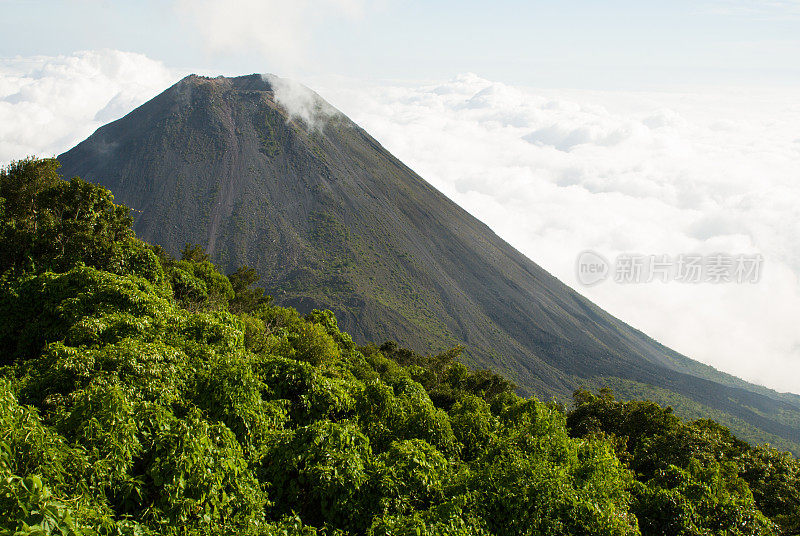 Izalco火山塞罗佛得角国家公园，中美洲萨尔瓦多