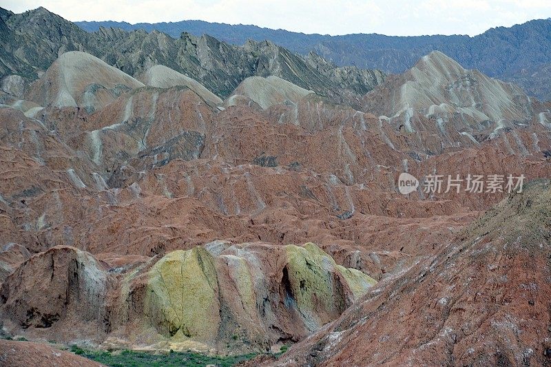 中国甘肃张掖丹霞地貌地质公园