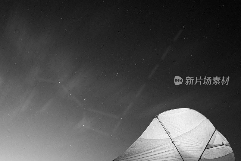 神秘的夜空