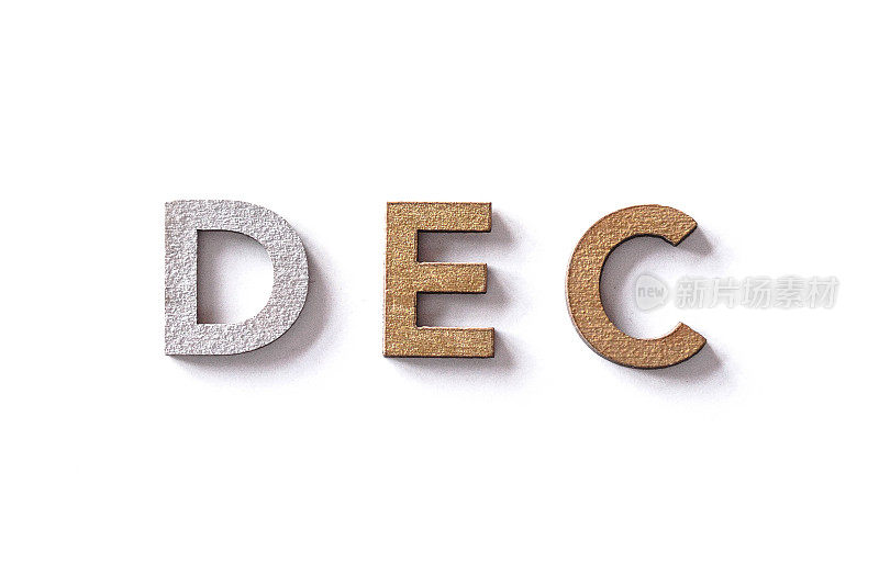 DEC—十二月的缩写