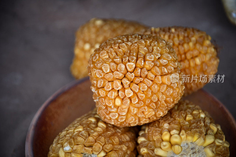 来自印加地区的干球玉米