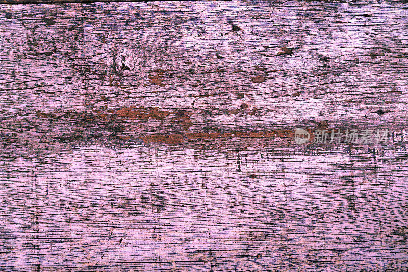 淡紫色褪色的木材涂满框架背景