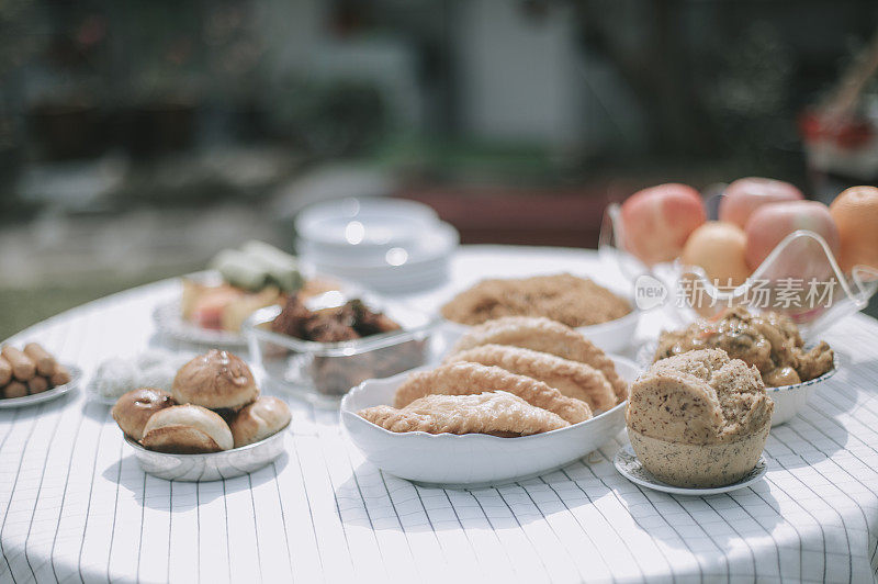 亚洲华人中秋节月饼马来西亚本土华人文化食品