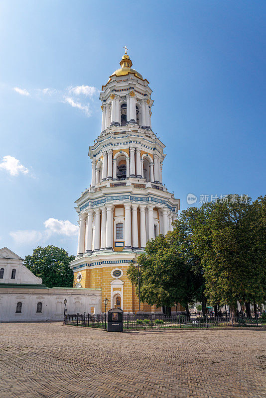 位于乌克兰基辅的佩切尔斯克拉夫拉修道院建筑群的拉夫拉钟楼