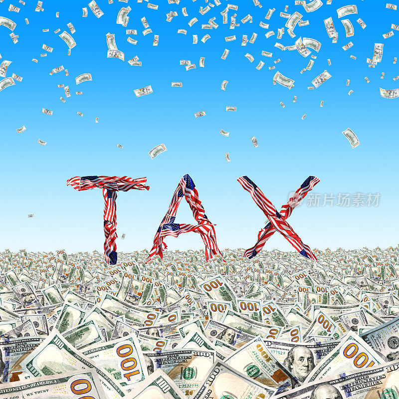 税收和企业赚钱纳税的概念