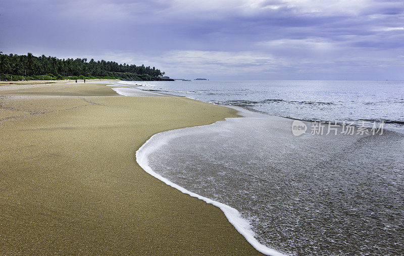 Thottada海滩，坎努尔，喀拉拉邦，印度。