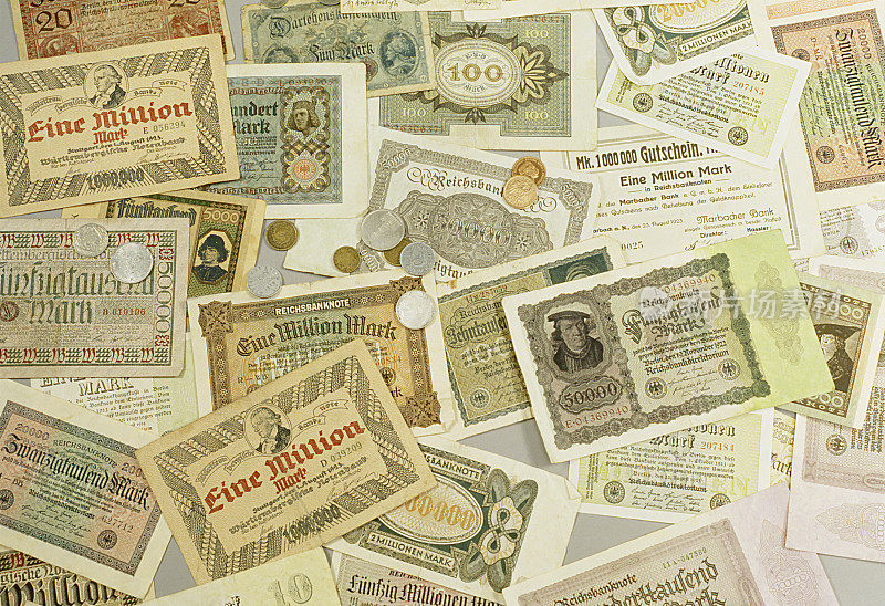 德国1920年的通货膨胀货币