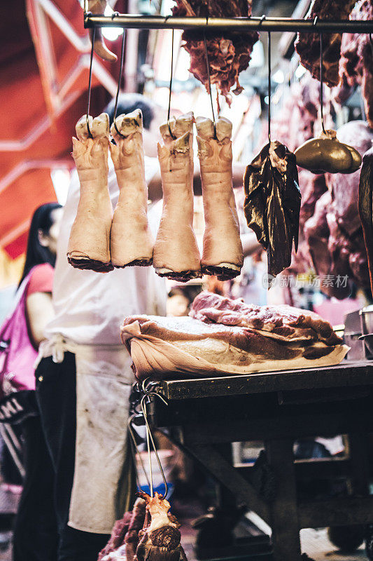香港肉类市场