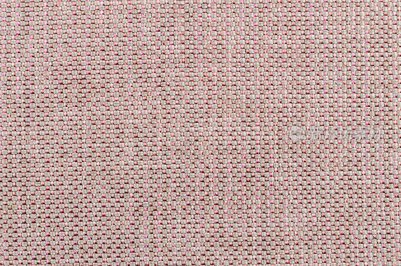 无缝粉红色粗糙的纺织面料背景