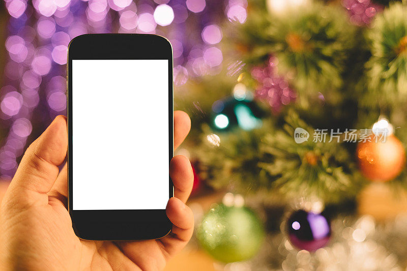 智能手机作为圣诞礼物